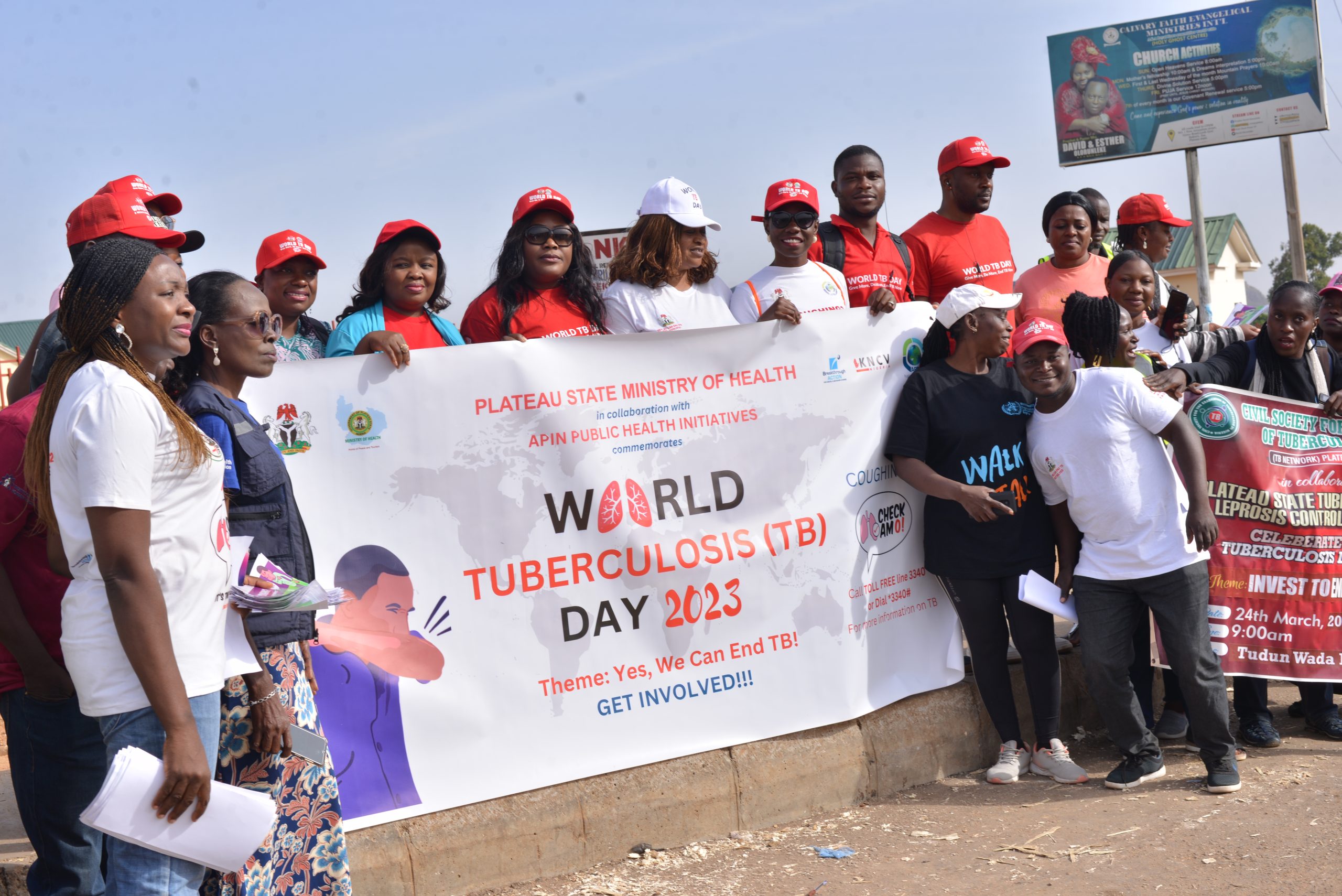 World Tuberculosis Day 2023! Sensitization Road Walk by APIN State Teams in Benue and Plateau!