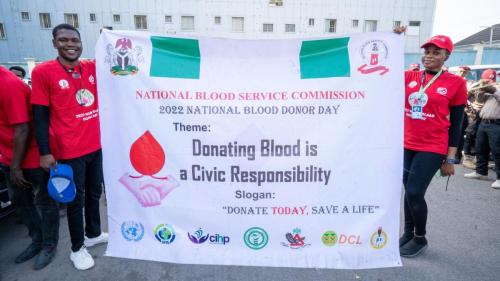World Blood Donor Day Road Walk 2022, Abuja